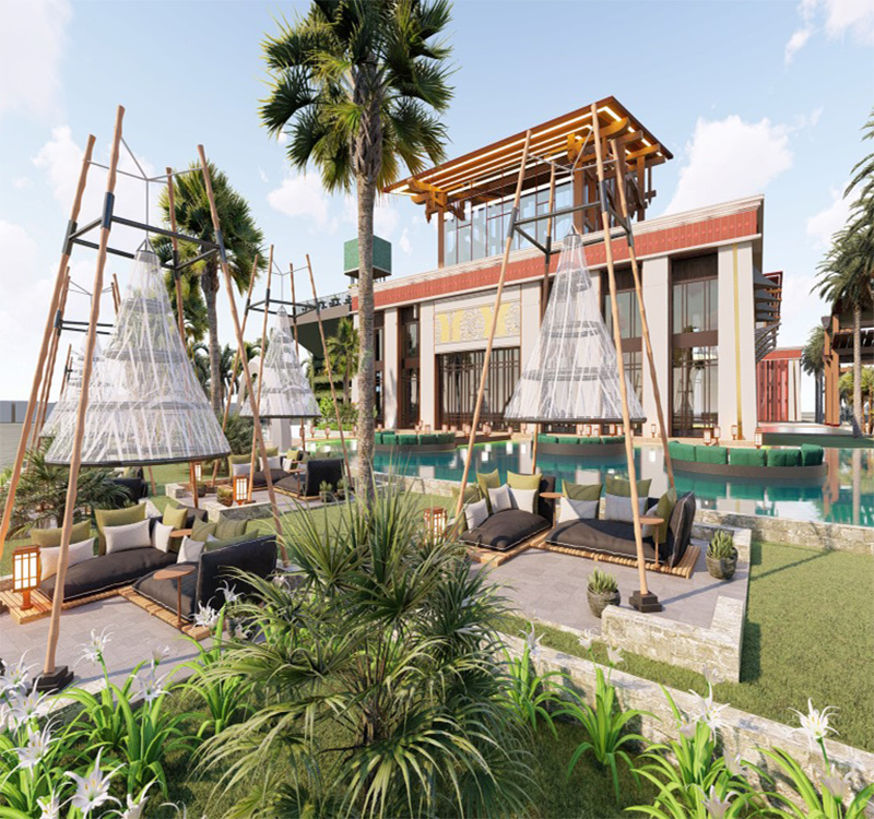 Khu tiếp đón LaVela Resort & Spa Huế